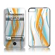 Double Helix Orange Design Apple iPod touch 2G (2nd Gen) / 3G (3rd Gen) Protector Skin Decal Sticker