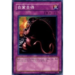 【クリックで詳細表示】遊戯王カード-ストラクチャーデッキ収録 【 自業自得 】 SD12-JP030-N
