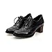 Brand New Fashion Vintage Womens Thick Heels Oxford Shoes