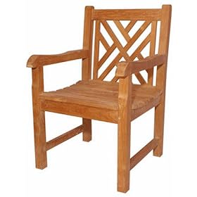 Vilano Dining Armchair by Anderson Teak