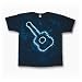 Tie Dye Mania Youth Navy Guitar Tie-Dye T-Shirt