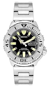 Seiko Divers Automatic Black Monster SKX779K Men's Watch