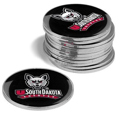South Dakota Coyotes Golf Ball Markers