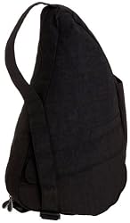 AmeriBag Classic Distressed Nylon Healthy Back Bag Medium