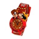 Disney Wilder Westen Mickey Mouse und Goofy Kinder braune Uhr in Präsent Box - M225MWW -