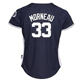 Justin Morneau 2008 MLB All-Star Game Women's Cool Base BP Jersey