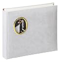 Essentials Together wedding traditional bookbound 100 page album - White suede
