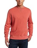 IMAGE OF True Grit Men's Slub Cashmere Terry Vintage Sweatshirt, Washed Red Denim, Large