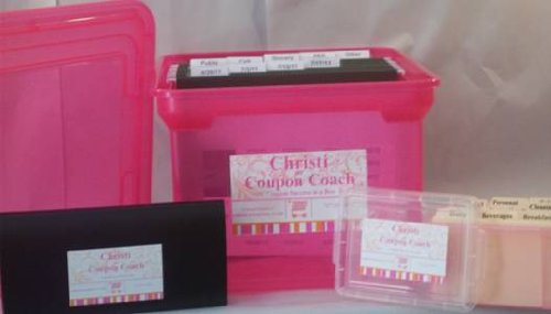 Christi The Coupon Coach - The Organization System 