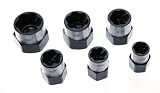 Heavy-Duty Bolt Extractor Set - 6 Sizes