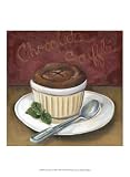 Chocolate Souffle Art Poster Print by Megan Meagher, 10x13 Chocolate Souffle Art Poster Print by Megan Meagher, 10x13