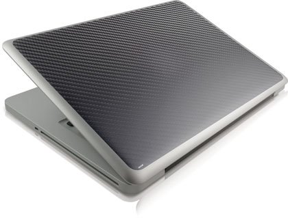 Skinit Carbon Fiber Texture Vinyl Skin for Apple Macbook Pro 13 (2011)