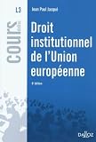 Droit institutionnel de l'union européenne 2010