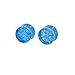 Longbeauty Set 12Pcs Organic Shattered Quartz Stone Ear Plugs Saddle Gauges