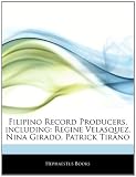 Filipino Record Producers, including: Regine Velasquez, Nina Girado, Patrick Tirano