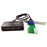 Uspeed 4 Ports USB 3.0 Hub with both USB 3.0 20 Pin Connector and PCI-E