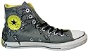 CONVERSE All Star Tape Hi - Chucks - Charcoal - Grau/Gelb