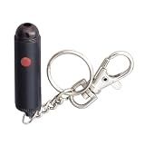Quartet Mini Keychain Laser Pointer, 200 Yard Projection Distance, Black (MP-600Q)