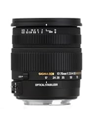 Sigma 17-70mm f/2.8-4 DC Macro OS HSM Lens for Nikon Mount Digital SLR Cameras