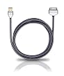 Oehlbach XXL� i-Connect IP/U  Mobile-Entertainment-iPhone-Kabel, Apple-Stecker auf USB-A  grau  1.00 m