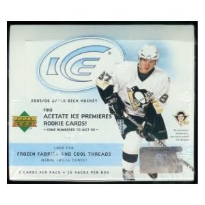 2005 06 Upper Deck Ice Hockey Hobby Box by