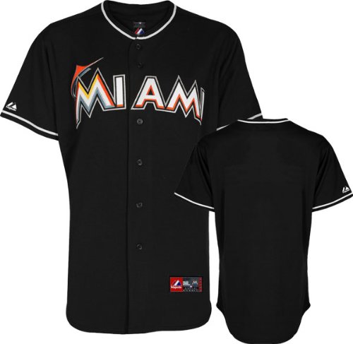 Miami Marlins Jersey: Youth Alternate Black Replica Jersey