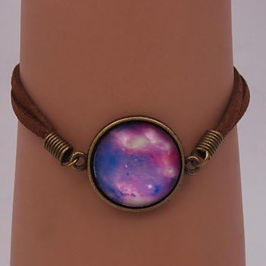 Suravitshop @@Eruner?Handmade Fashion Women's Pretty Galaxy Cosmic Moon Bracelets