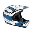 Pryme Adult Small / 52-54cm, Evil Pro Fullface Helmet 1200 grams White/Blue