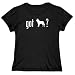 T-Shirt Woman Black  Got Belgian Malinois ?  Dog