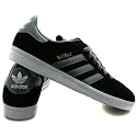 Mens Adidas Gazelle II Black Suede Trainers