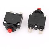 uxcell　サーマル熱過負荷プロテクター　熱過負荷保護デバイス　ヒートプロテクター　 AC 250V/125V 10A 　2個入り