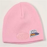 New York Jets Youth Size Tonal Logo Pink Beanie
