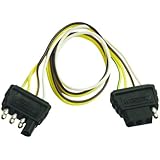 Wesbar 4-Way Flat Extension Harness, 2-Feet