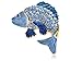 Alilang Japanese Koi Fish Carp Golden Tone Enamel Crystal Rhinestone Ocean Animal Lapel Pin Brooch
