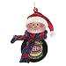 SC Sports Montreal Canadiens Striped Snowman Puck Ornament 2-pack
