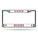 NCAA Wisconsin Badgers Chrome Plate Frame