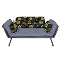 Mali Flex Futon - Petra Pewter