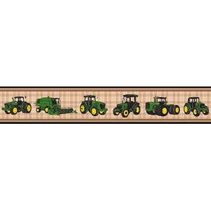 Wallpaper+borders+tractors