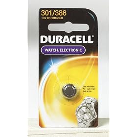 Click here to buy DURACELL D301 386B Watch Calculator Battery by Duracell.