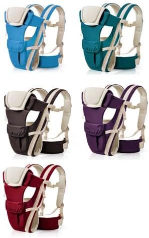 Imperial Global Cherub 4-in-1 Baby Carrier with Shoulder Sling - Baby Sling Backpack, Enhanced Safety Buckles - Front-Facing, Breastfeeding/Nursing or Shoulder Carrying - Premature Babies &amp; Newborns