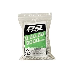 Airsoft 6mm BB 0.2g 1Kg 5,000 Pellet Bag