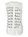 AMiERY Womens White Funny T Shirts with Saying Cut Out Juniors Sleeveless Shirts