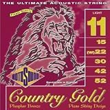 Rotosound Country Gold Light Phosphor Bronze Acoustic Guitar Strings ()