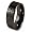 Black Plated Polished Tungsten Carbide Band with Laser Cross Design (8.0mm) - Size 10.0