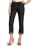 Chaus Women's Cuffed Cropped 5-Pocket Jean