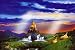 Laminated Sacred Mountain Buddhism 60x80cm Poster