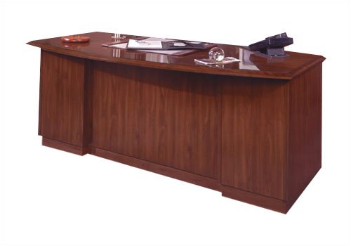 DMi Office Furniture 7225-580 Eclipse 72" W Right Single Pedestal Desk Finish: Classic Mahogany