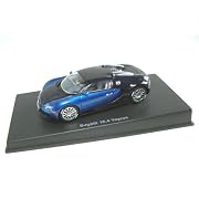 AUTOart 1/43 ストリートシリーズ ブガッティ ヴェイロン 16.4 (ブラック/ブルー) プロダクション