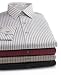 Kenneth Cole New York Non-Iron Berry and Brown Fashion Dress Shirts