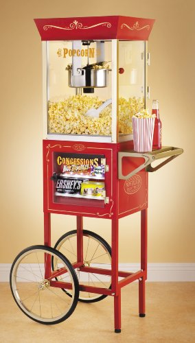 "Nostalgia Electrics™ CCP-610 Vintage Collection™ 59"""" Popcorn & Concession Cart - 82677390059" "Nostalgia Electrics™ CCP-610 Vintage Collection™ 59"""" Popcorn & Concession Cart - 82677390059"